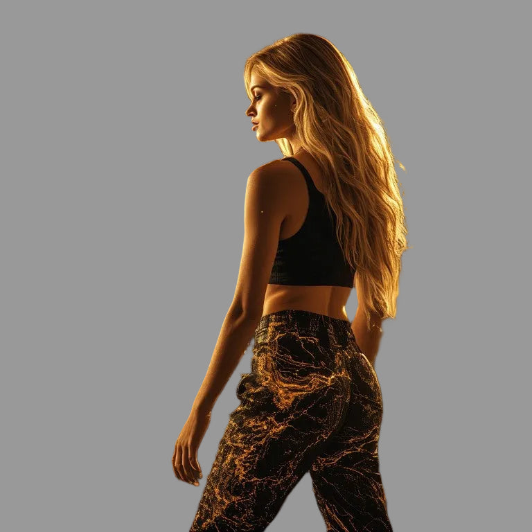 PGLB Originals All-over print unisex wide-leg pants